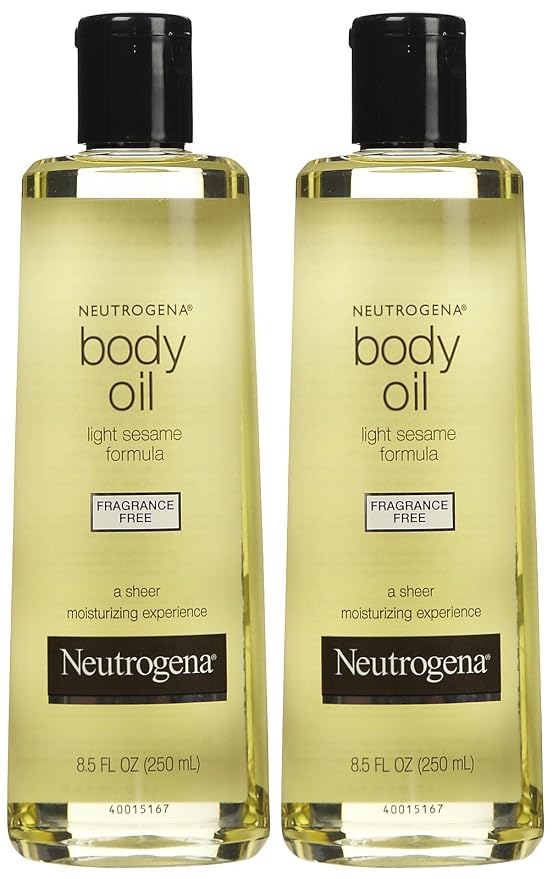 Neutrogena Body Oil, Fragrance Free, 8.5 Fl Oz by Neutrogena