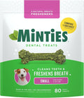 Minties Dog Dental Bone Treats, Tiny/Small Dental Dog Treats, Clean Teeth by Minties