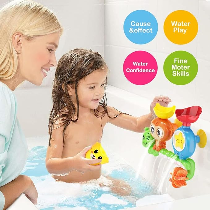 G-WACK Bath Toys for Toddlers Age 1 2 3 Year Old Girl Boy, Preschool New Born - Image 6