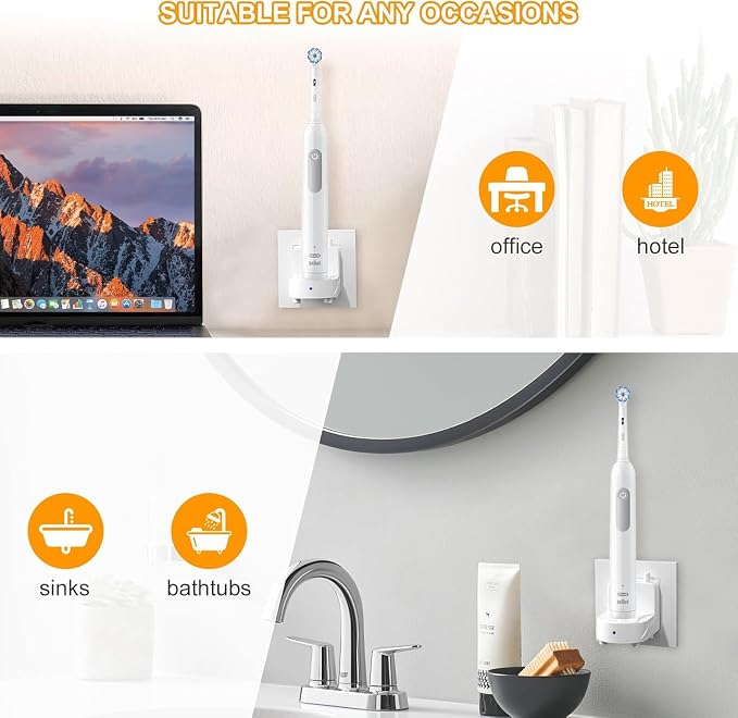 Teeteck Wall Charger for Braun Oral-B Electric Toothbrush, Electric Toothbrush - Image 7