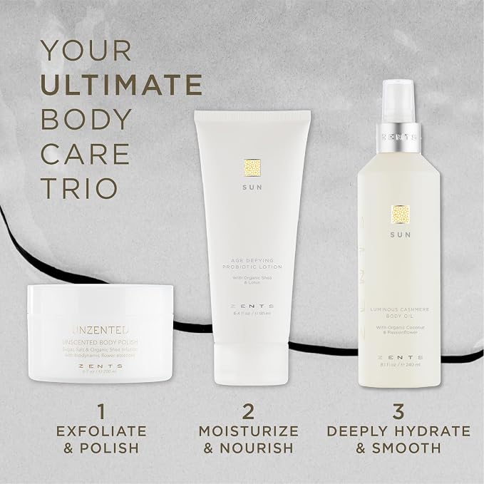Zents Luminous Cashmere Body Oil | Moisturizing Body Oil - Image 6