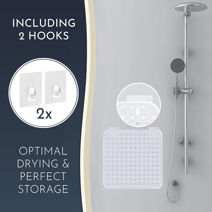 homerella® Shower Mat Non Slip Anti Mold, Non Slip Shower Mats - Image 4