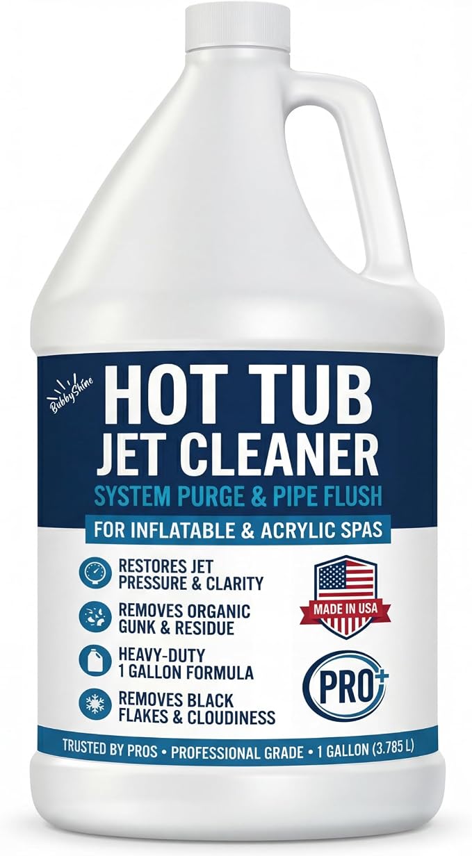 Hot Tub Jet Cleaner & Spa Line Flush – Deep Plumbing & Pipe Purge – Hot Tub by BubbyShine