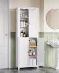 VASAGLE Floor Storage Cabinet, Freestanding Storage Unit by VASAGLEbySONGMICSHOME