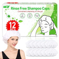 Shampoo Caps No Rinse Waterless Hair Washing Shower Caps 12 Packs by MED