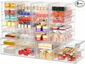 Makeup Organizer Storage with 30 Drawers, Desk Organizers, Dustproof Drawer and by shoeboxesanddeskorganizers