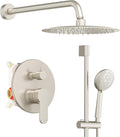 Gabrylly Shower System, High Pressure 12" Rain Shower Head by GABRYLLY