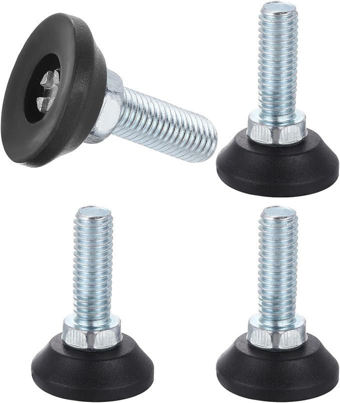 uxcell 3/8"-16 Thread Furniture Feet Levelers by uxcell