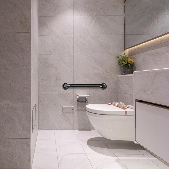 Handicap Grab Bars, 2 Pack 24 Inch Shower Grab Bar - Image 6