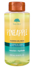 Tree Hut Pineapple Foaming Gel Wash, Hydrating & Moisturizing Body Wash by TreeHut