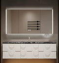 Floating Bathroom Vanity, Single Sink Vanity by LUTHXAY
