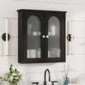 Black Bathroom Wall Cabinet, Bathroom Cabinet Wall Mounted by Mepplzian