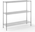 18" Deep x 60" Wide x 54" Height Wire Shelving Kit | 3-Tier | NSF Commercial by Regal+Altair