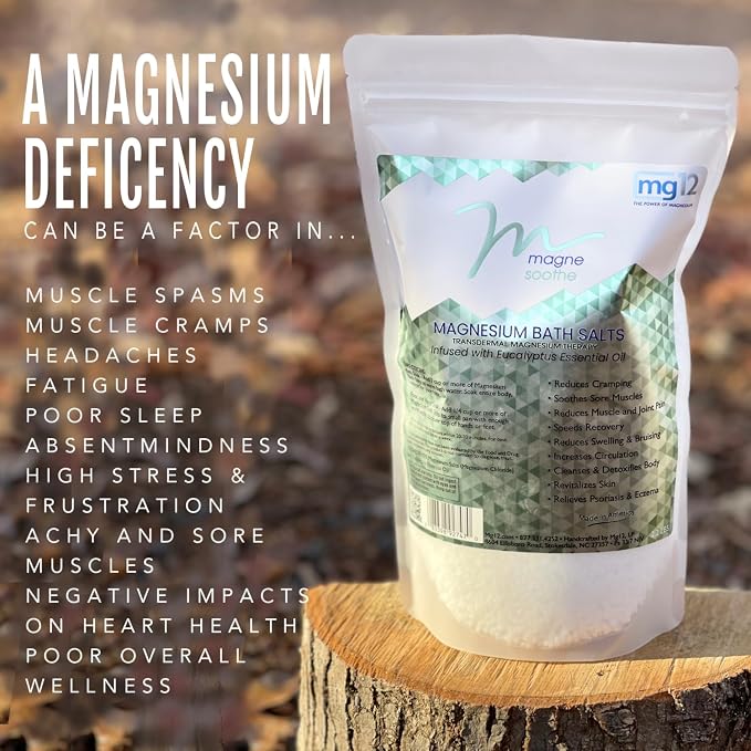 2.2lb MagneSoothe Eucalyptus Magnesium Bath Salt - Image 4