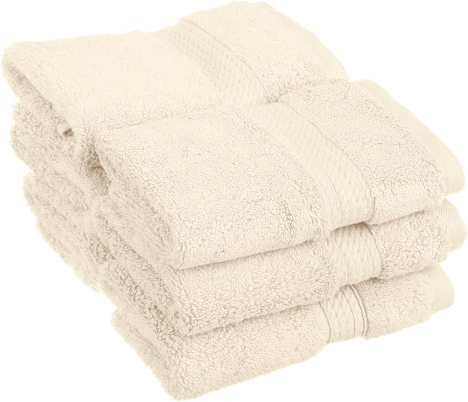 BLUENILEMILLS BNM Egyptian Cotton 6-Piece Towel Set, Includes 6 Face Towels by Blue+Nile+Mills