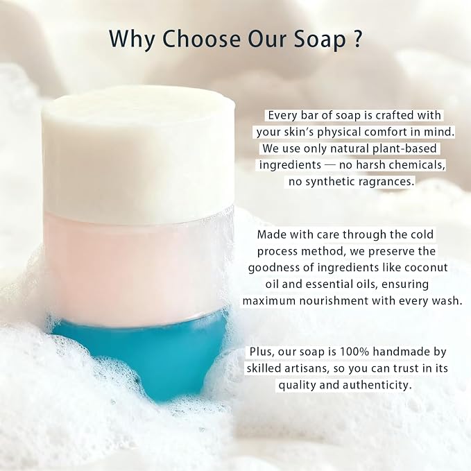 Rebalancing Soap Bar for Face & Body & Bath 3Pack 3.3Oz, - Image 5