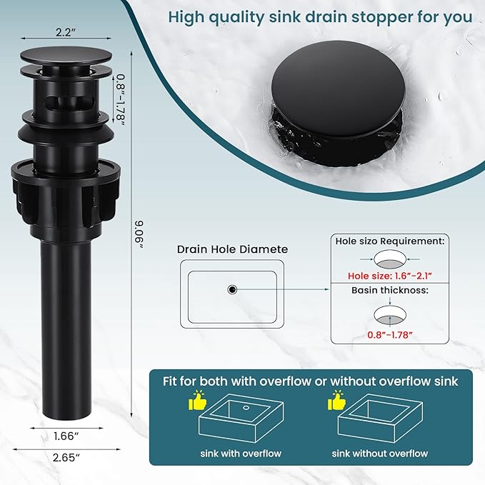 Bathroom Faucets Matte Black Waterfall Bathroom Sink Faucet Modern Single - Image 4