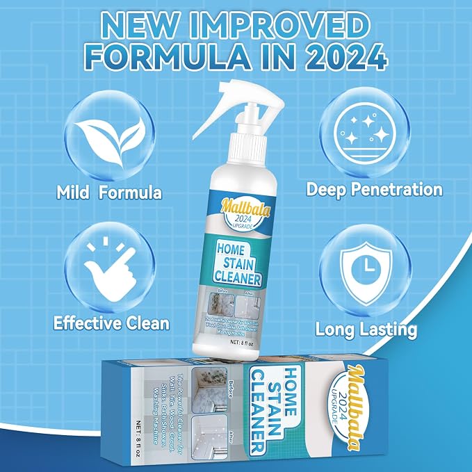 Wall Cleaner Spray, Household Mold Stain Cleaning Spray Deep Clean, All-Purpose - Image 3