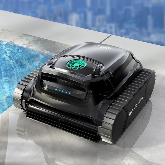 WYBOT M1 Robotic Pool Vacuum Cleaner, 7 Modes & 6 Paths, Dual Filtration - Image 2