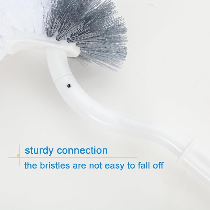 2 Pack Curved Toilet Bowl Brush - Image 5