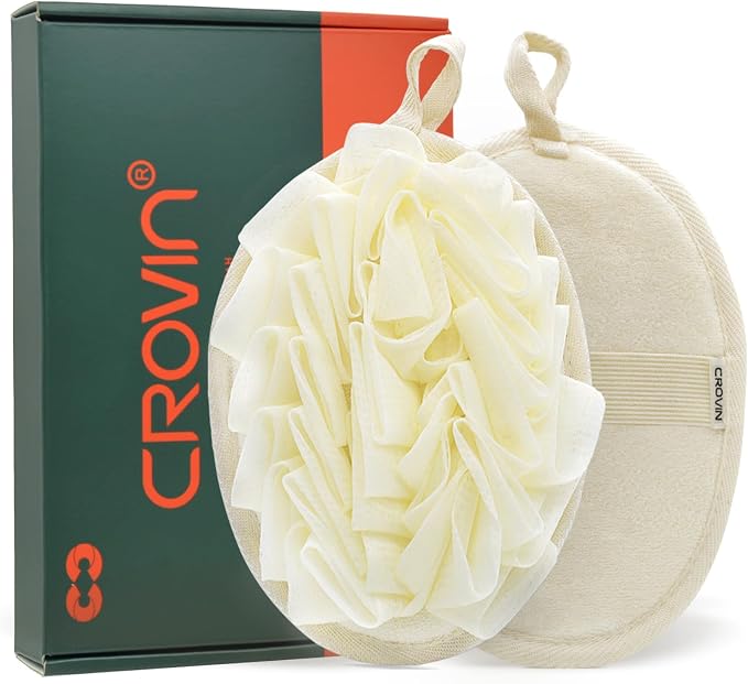 Bath Puff Shower Sponge by CROVIN