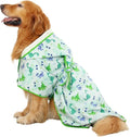 HDE Dog Bathrobe Super Absorbent Quick Drying Puppy Towel Wrap Coat Adjustable by HDE