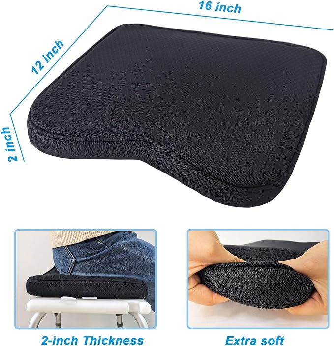 Esme L&H Shower Seat Cushion, Sauna Cushion - Image 3