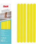 S&X Non Slip Bath Stickers, Gritty Textured Slip-Resistant Treads, 0.75-Inch by by SXProducts