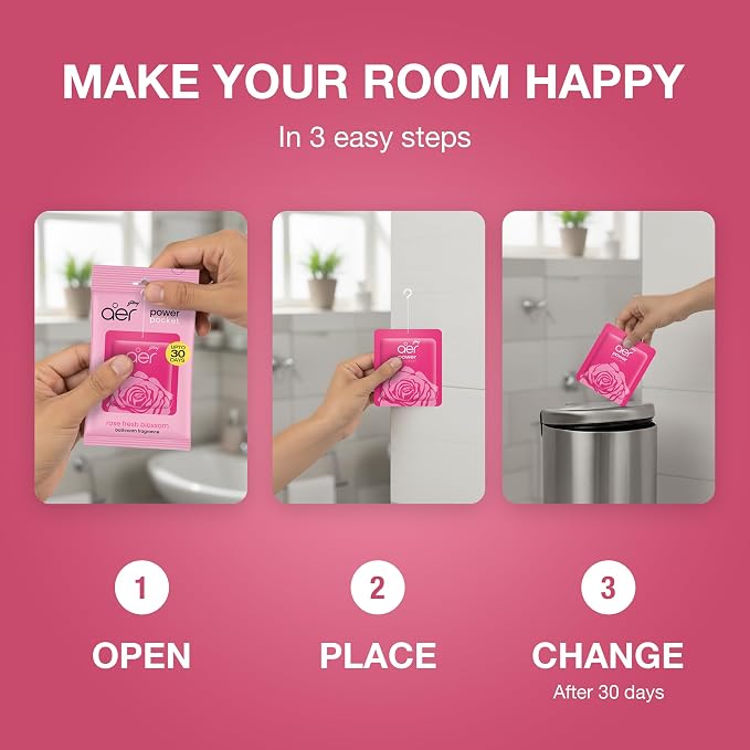 Godrej Aer Power Pocket Bathroom Fragrance - Image 8