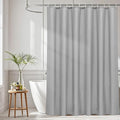 AooHome 96 inch Extra Long Shower Curtain Liner, Polyester Bathroom Curtain by AooHome