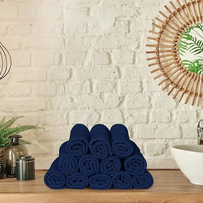 Utopia Towels 12 Pack Premium Wash Cloths Set, 12 by 12 Inches, 100% Cotton - Image 7