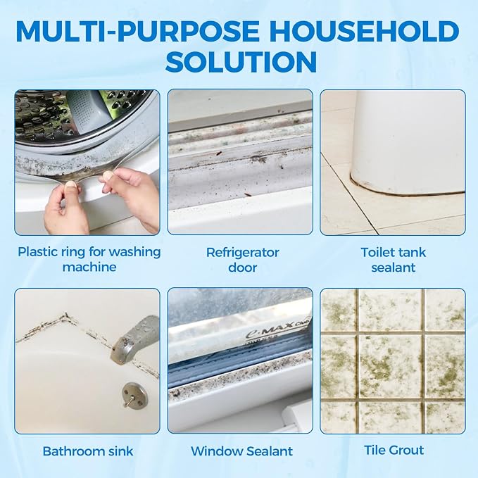 Mold Stain Remover Gel, Heavy Duty Washing Machine Cleaner, Use on Home Sink - Image 3