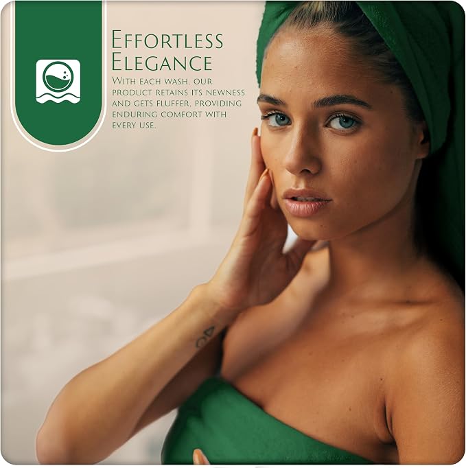MAURA Basics Bath Towel Sets for Bathroom - Image 6