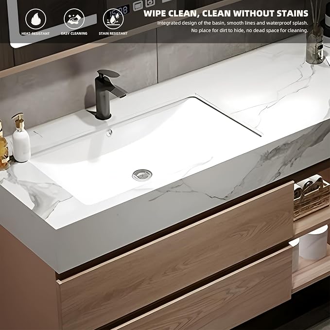 36Inch Bathroom Vanity, Floating Bathroom Sink Vanity, Modern Bathroom Vanities - Image 6