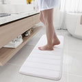 Buganda Memory Foam Bath Mat, Ultra Soft and Non-Slip Bathroom Rugs, Water by Buganda
