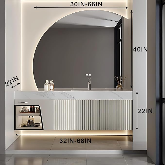 60IN Floating Bathroom Vanity - Image 2