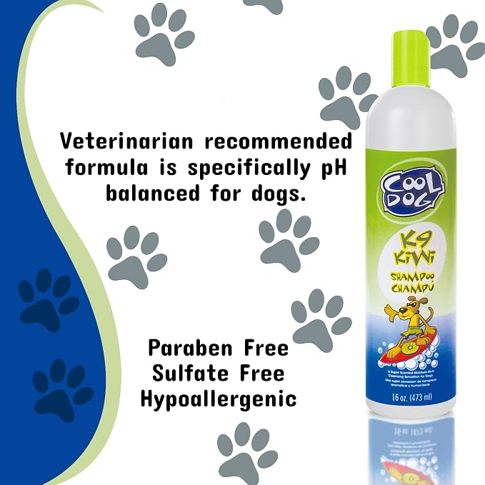 Pet Silk Cool Dog K-9 Kiwi Cucumber Shampoo, 16 Ounce - Image 6