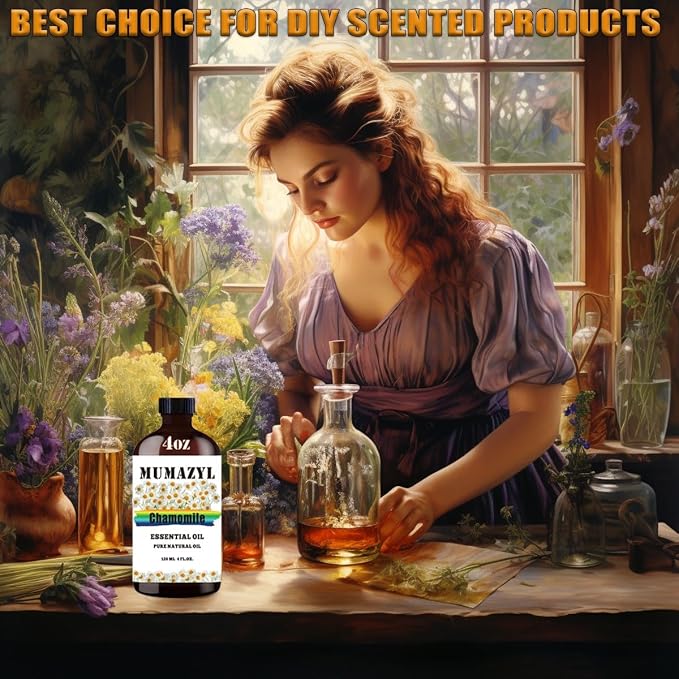 Chamomile Essential Oil, Chamomile Oil 4 Fl Oz 120ML - Image 6