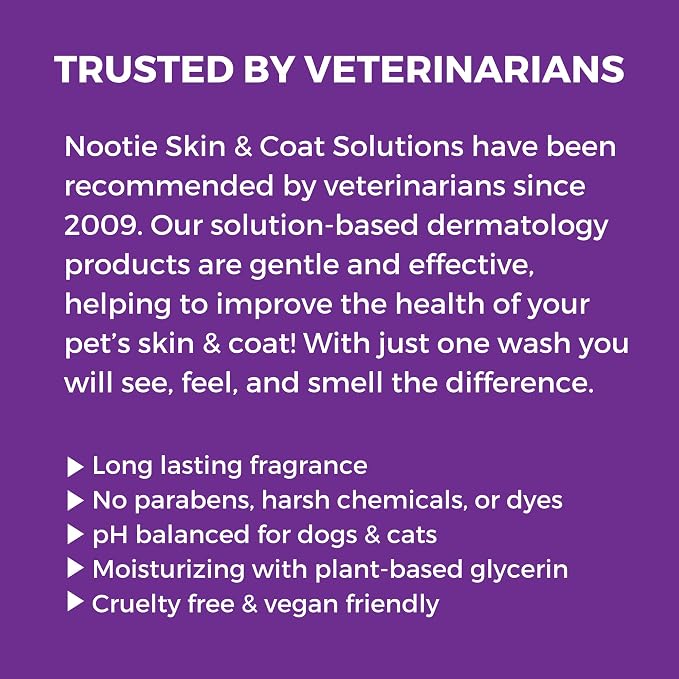 Nootie - Pet Shampoo for Sensitive Skin - Revitalizes Dry Skin & Coat - Natural - Image 3