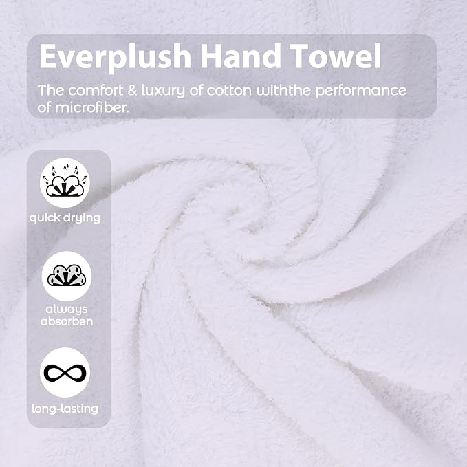 Everplush Youth Style Hand Towel 4-Piece Combo - Image 4