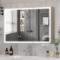 Lighted Bathroom Medicine Cabinet by Unknown