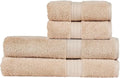 Christy Renaissance 4 Piece Beige Towel Set | 100% Egyptian Cotton | Luxury by Christy