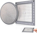 2Pcs Shower Drain Hair Catcher, 4.72" Shower Drain Cover, All-in-One Universal by Unknown