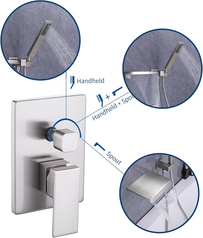 Taplong Wall Mount Tub Faucet - Image 3