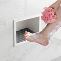 Shower Foot Rest for Shaving Legs, 304 Stainless Steel Footrest Niche by Qeke
