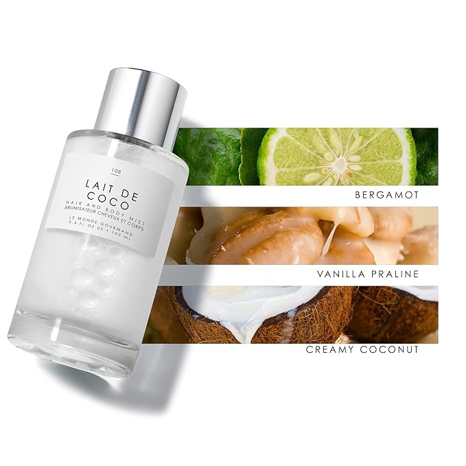 Le Monde Gourmand Lait de Coco Hair & Body Mist - Image 3