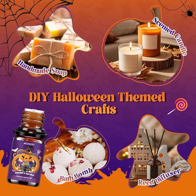 Halloween Fragrance Oil Set, Fall Essential Oils - Image 7