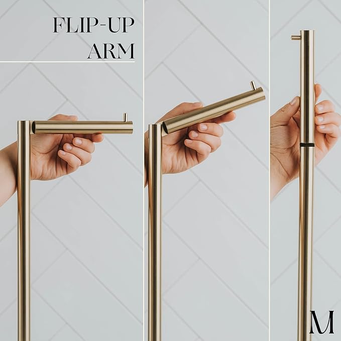 MARMOLUX ACC Free Standing Toilet Paper Holder Stand - Image 3