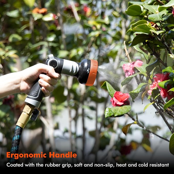 RESTMO 2-IN-1 Garden Hose Nozzle, Heavy Duty Metal Water Hose Nozzle - Image 7