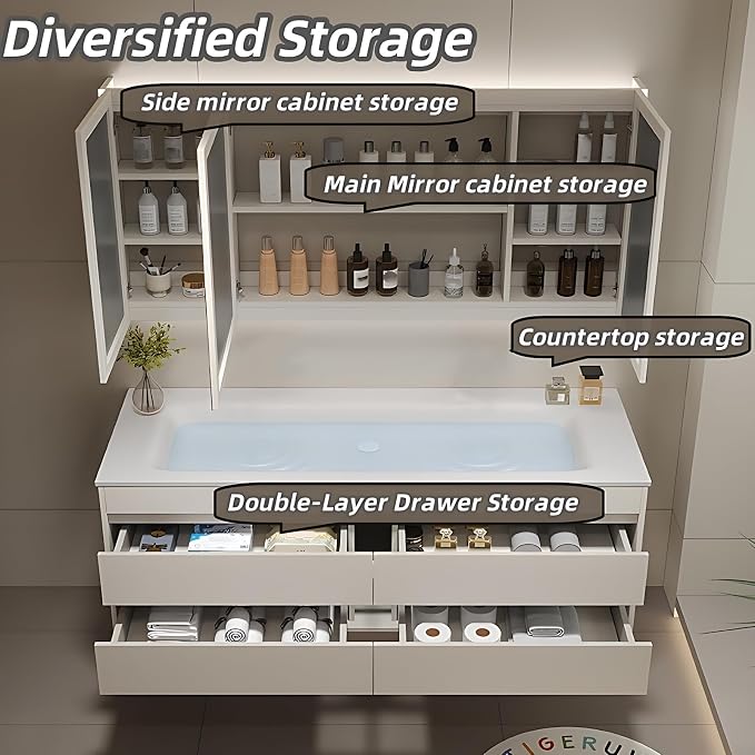 36IN Double Bathroom Cabinet - Image 5